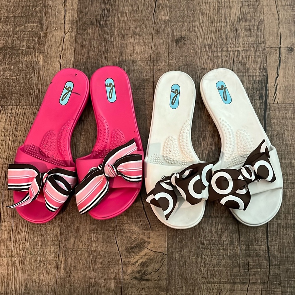Oka B Slides (two pairs) 🔥